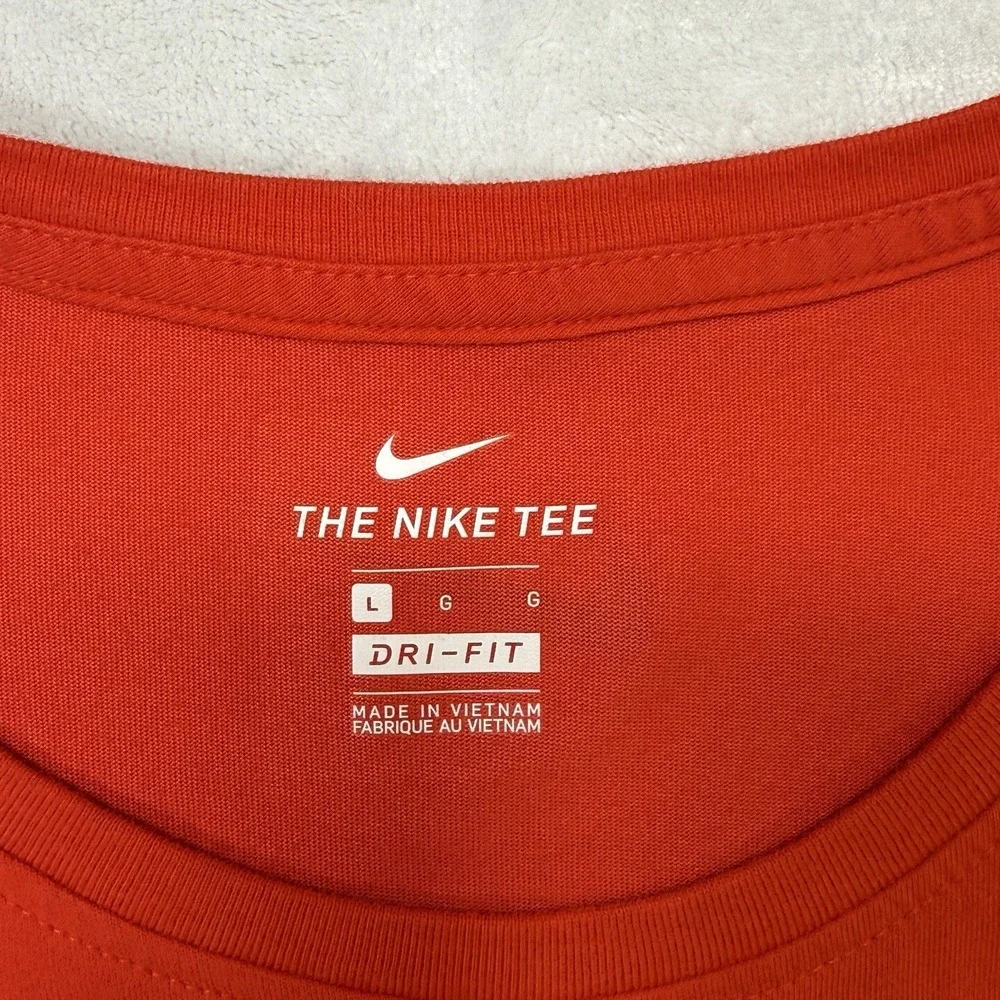 Nike Dri-Fit Men's Sleeveless Tank Red Patriotic Swoosh Size‎ L